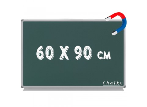 Chalky Manyetik Kara Tahta Yeşil Yüzey 60x90 cm